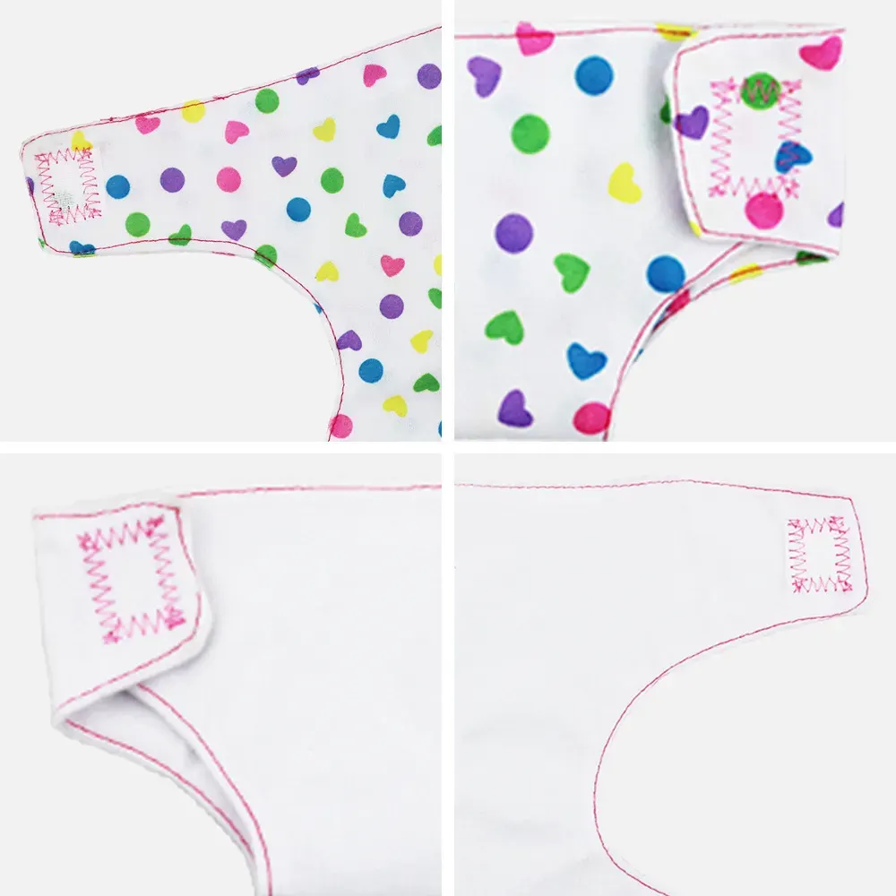 12"-16" 2-Pack Nappy Baby Clothes Cover Set Accessories, photograph 2