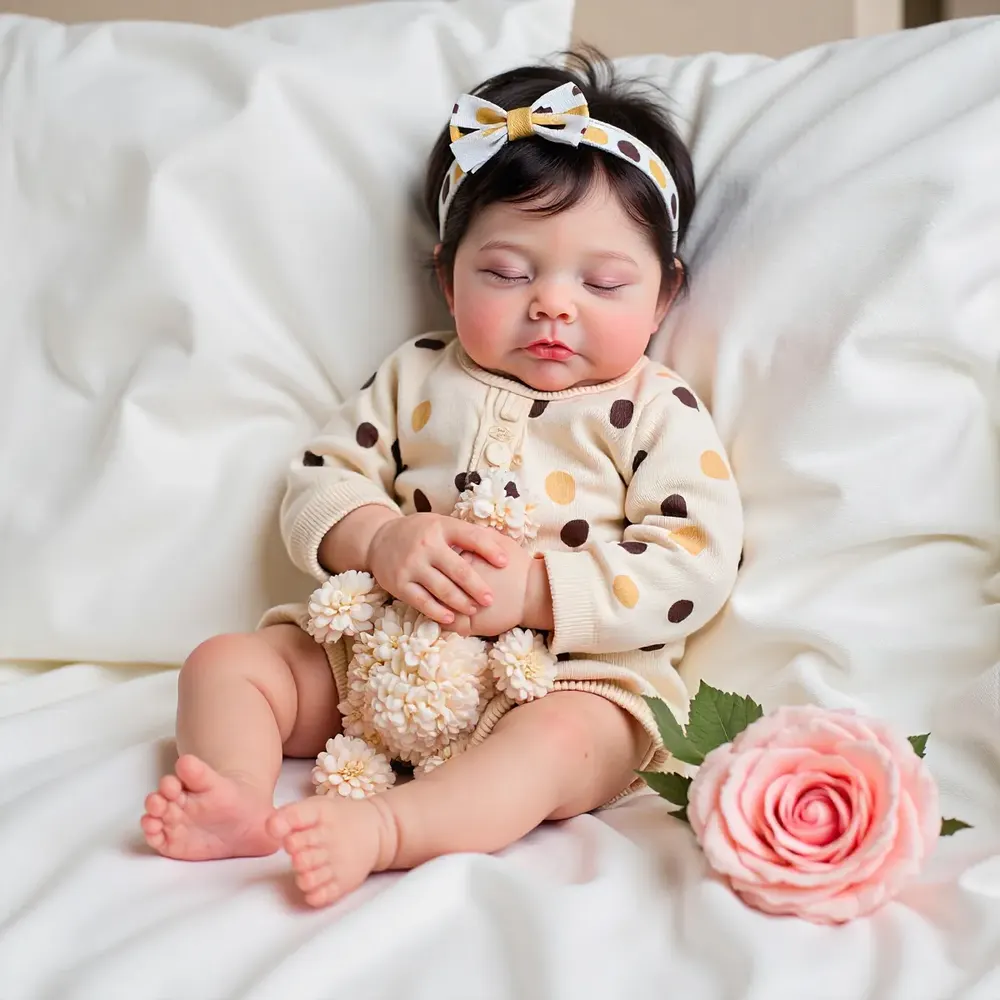 12"/16"/20" Flexible Soft Newborn Full body Silicone Reborn Baby Doll Nyssa, photograph 3