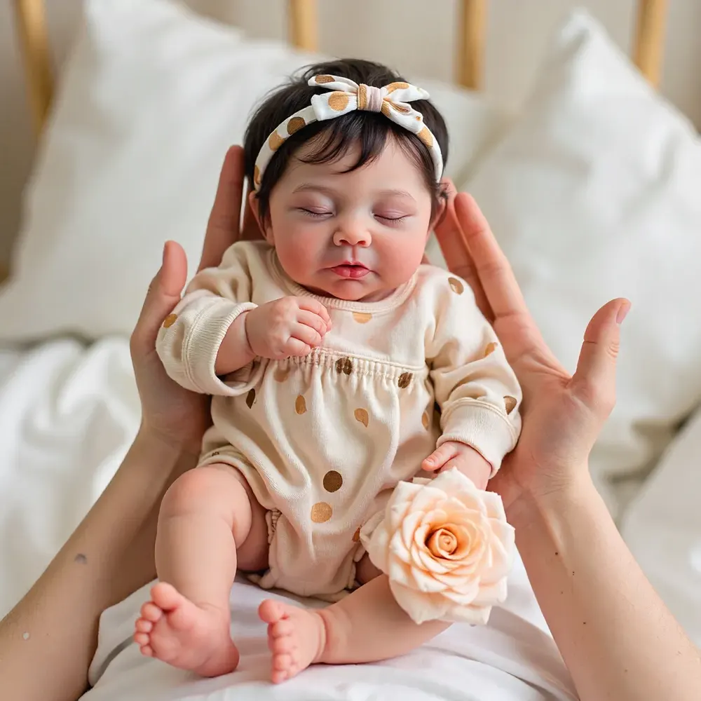 12"/16"/20" Flexible Soft Newborn Full body Silicone Reborn Baby Doll Nyssa, photograph 5