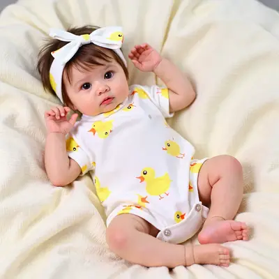 12"&16"& 20" Full Silicone Reborn Baby Doll Girl or Boy Jasin and Naner- Flexible