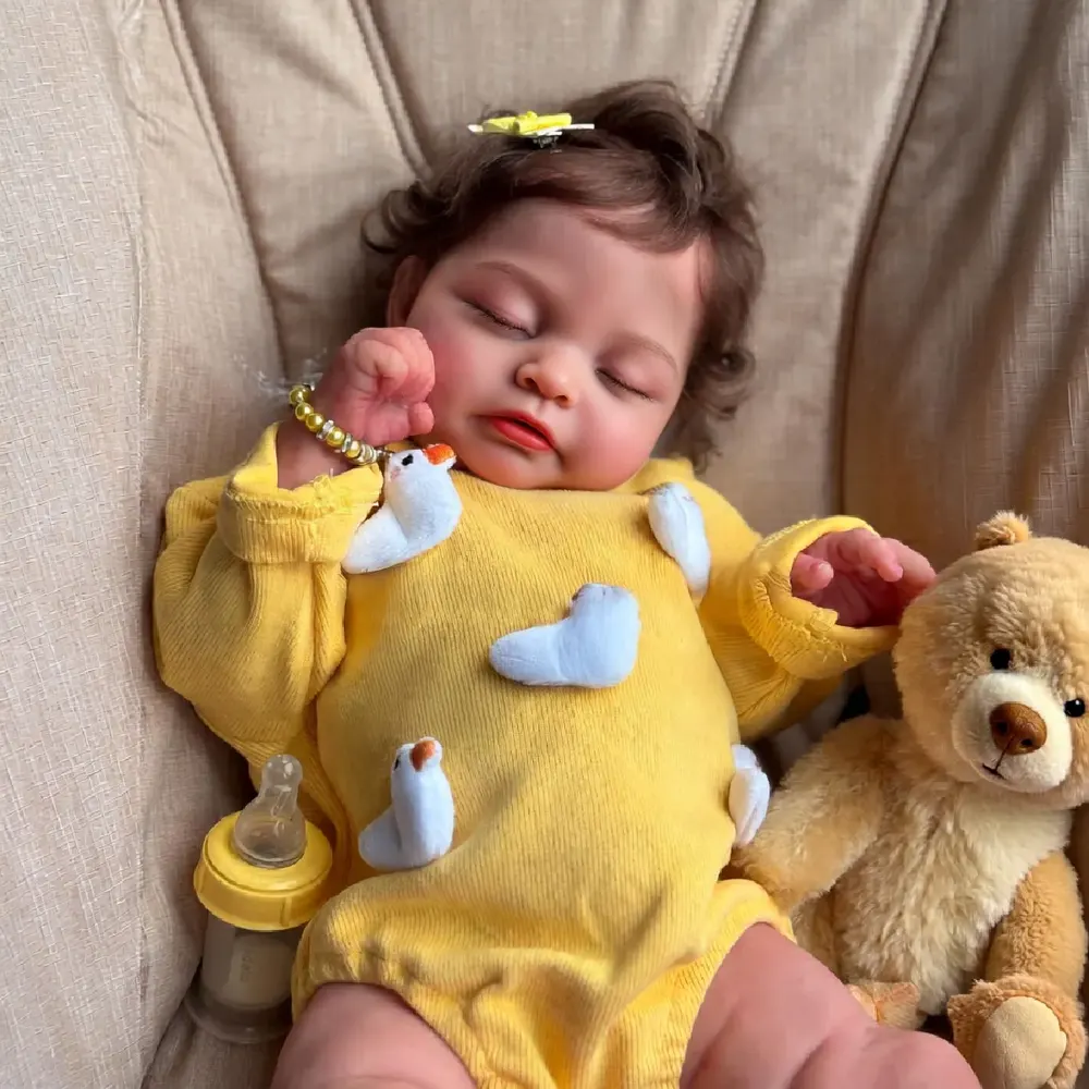12"/16"/20" Newborn Baby Named Vesper with Full Body Silicone, photograph 4