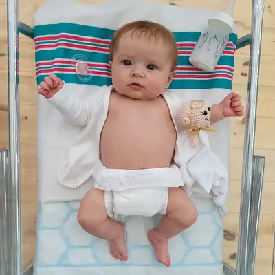 12"/16"/20" Pliable and Elastic Reborn Baby Doll with Full Body Solid Silicone