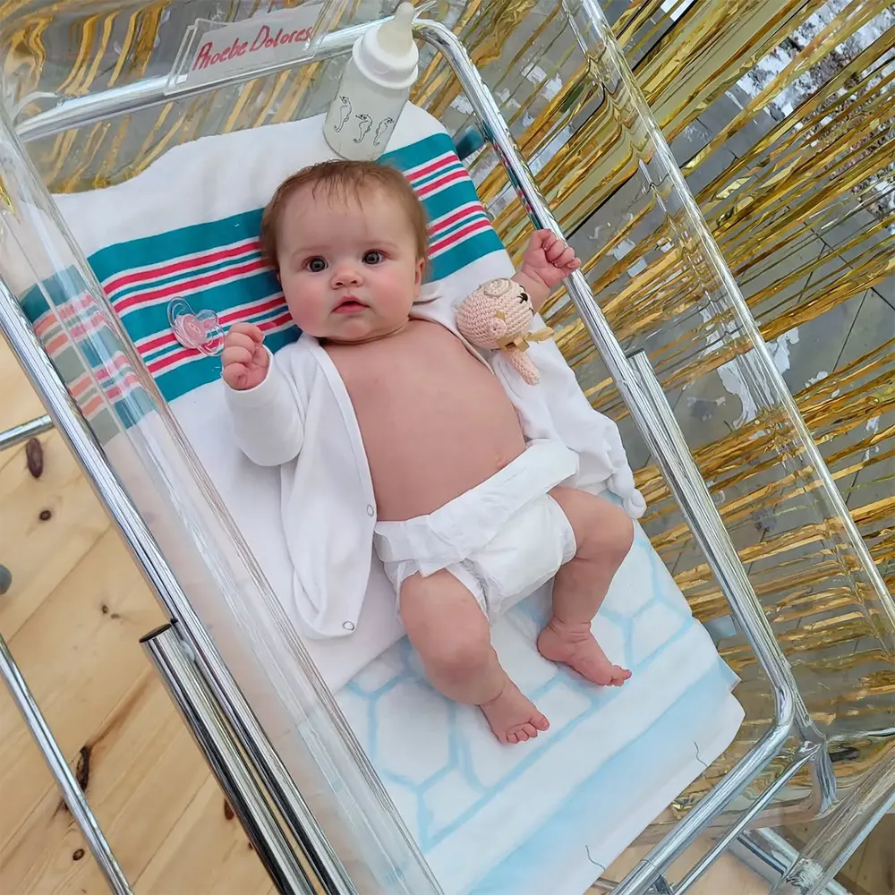 12"/16"/20" Pliable and Elastic Reborn Baby Doll with Full Body Solid Silicone, photograph 5