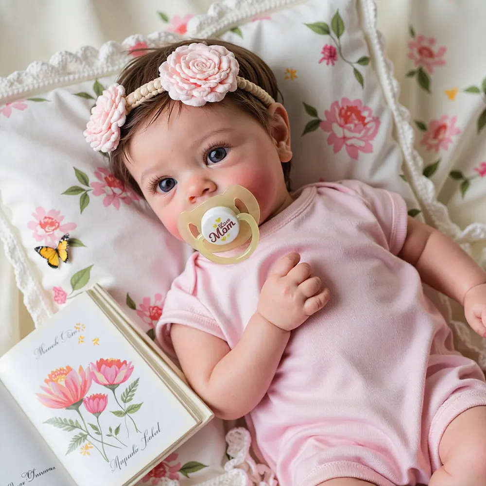 12"&16" Adorable Baby Boy or Girl Doll Nemia and Hebera Full Body Silicone, photograph 2