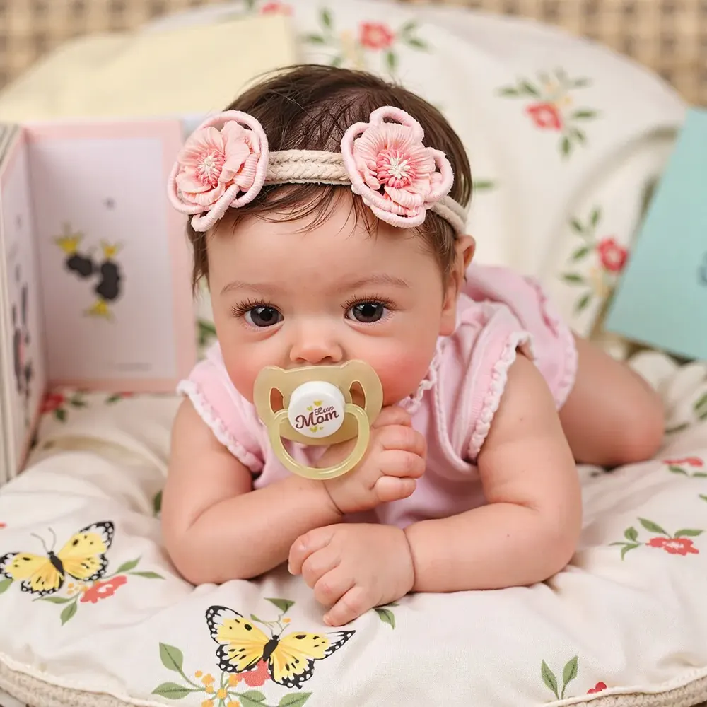 12"&16" Adorable Baby Boy or Girl Doll Nemia and Hebera Full Body Silicone, photograph 5