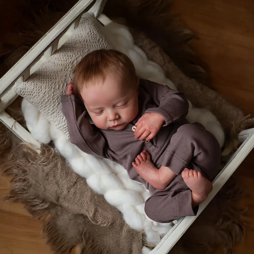 12"&16" Adorable Full Flexible Silicone Reborn Baby Dolls with Soft Limbs and Body, photograph 4