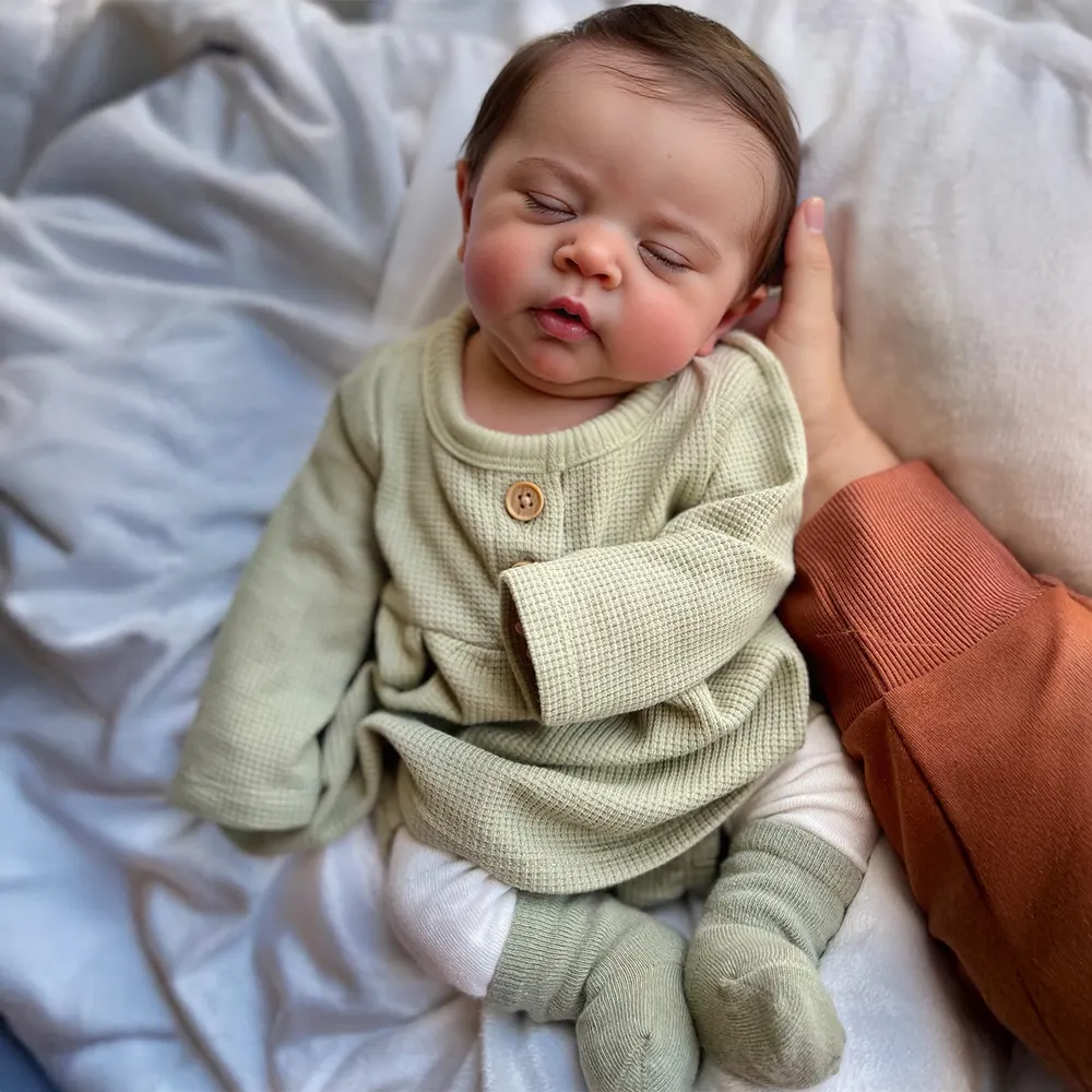 12" & 16" Delicately Crafted Full Silicone Baby Doll with Realistic-Touch, photograph 2
