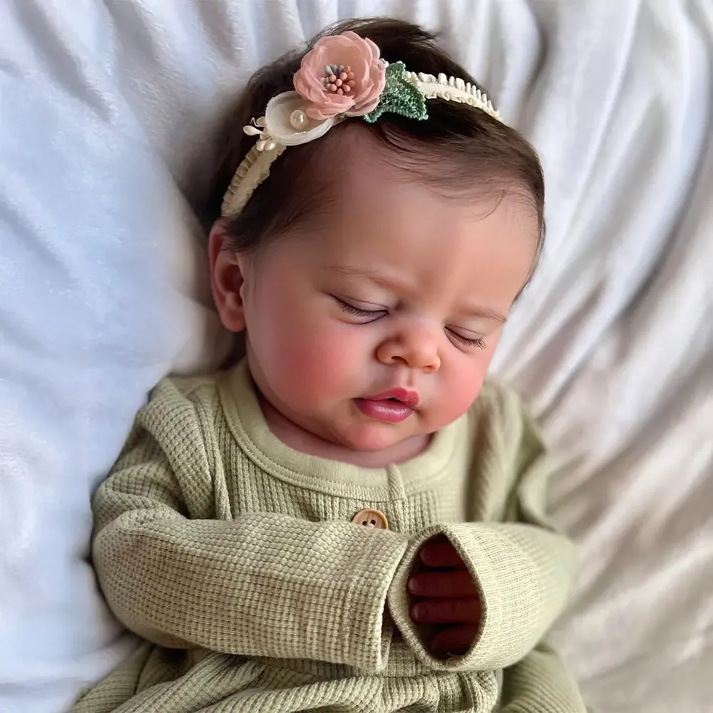 12" & 16" Delicately Crafted Full Silicone Baby Doll with Realistic-Touch, photograph 3