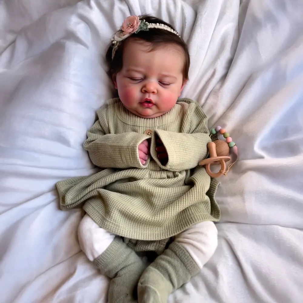 12" & 16" Delicately Crafted Full Silicone Baby Doll with Realistic-Touch, photograph 4