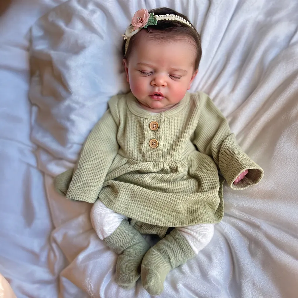 12" & 16" Delicately Crafted Full Silicone Baby Doll with Realistic-Touch, photograph 5