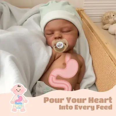 12"/16" Drink and Wet System Reborn Dolls with Real Weighted Body