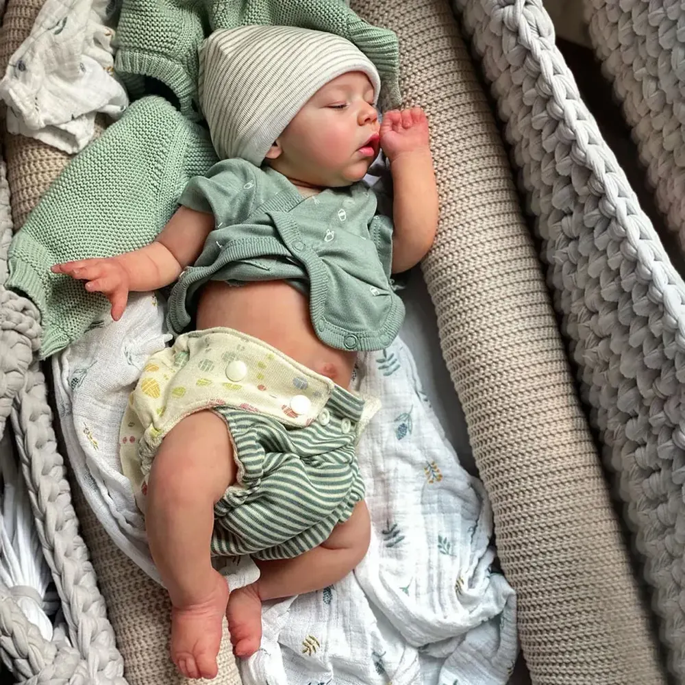 12"&16" Extremely Flexible Full Silicone Realistic Baby Girl Melanie, photograph 2