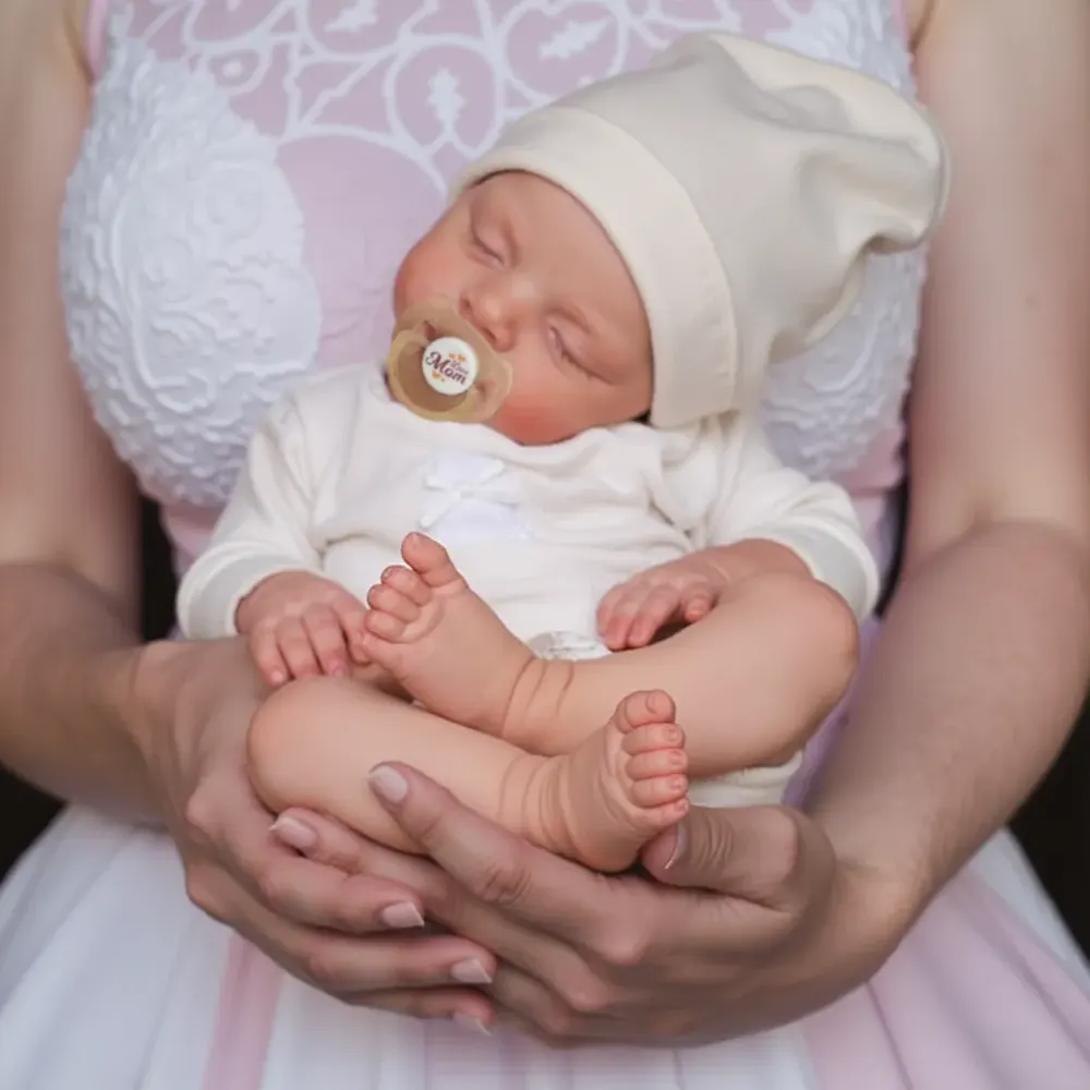 12"/16" Flexible Full Body Liquid Silicone Infant Realistic Baby Boy or Girl Bimada, photograph 2