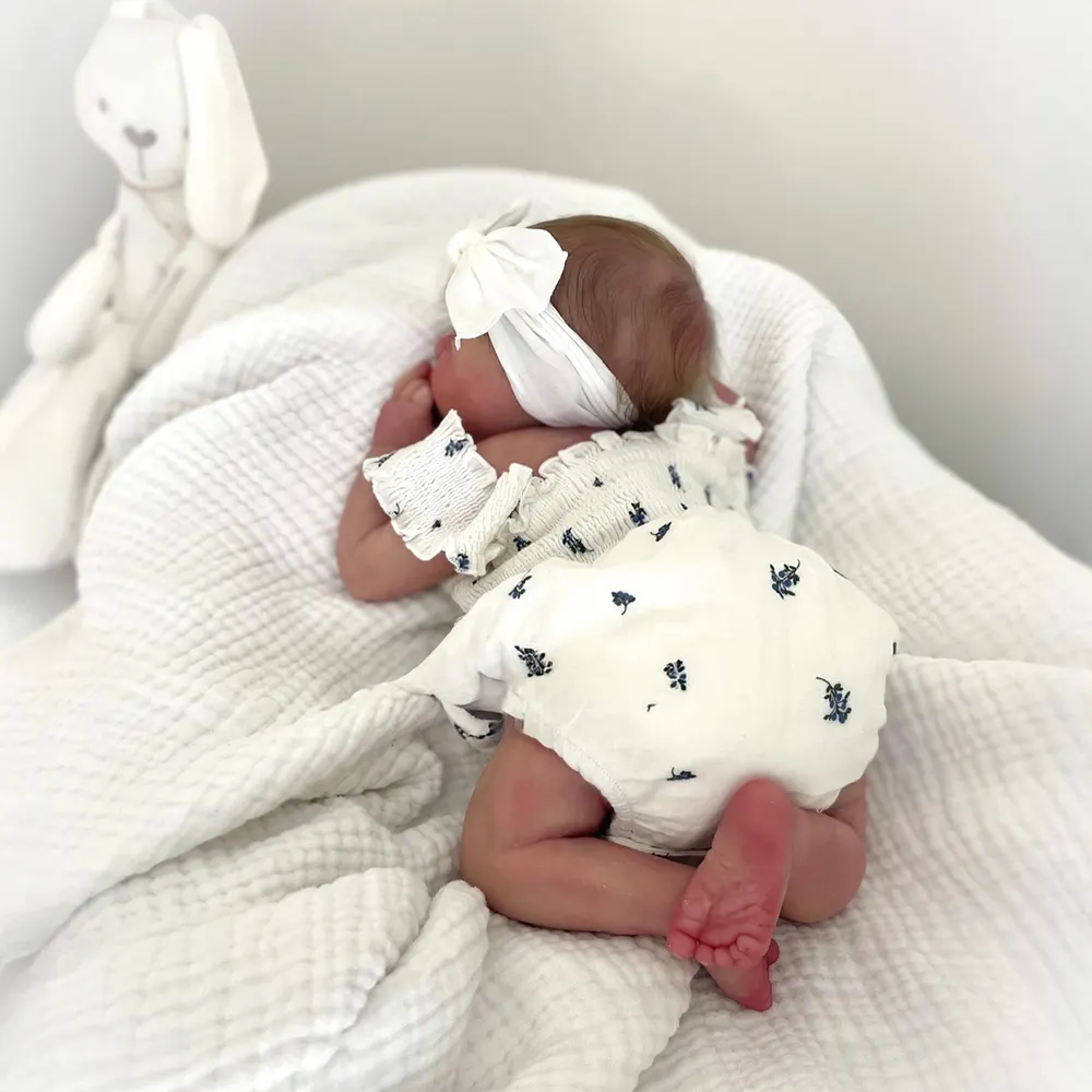 12"&16" Flexible Full Body Silicone Reborn Baby Doll, photograph 4