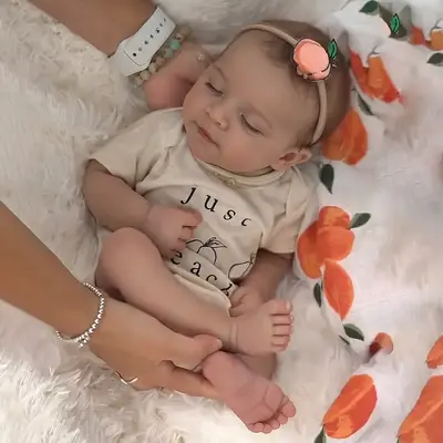 12" & 16" Flexible Full Body Silicone Reborn Newborn Sleeping Baby Doll Boy