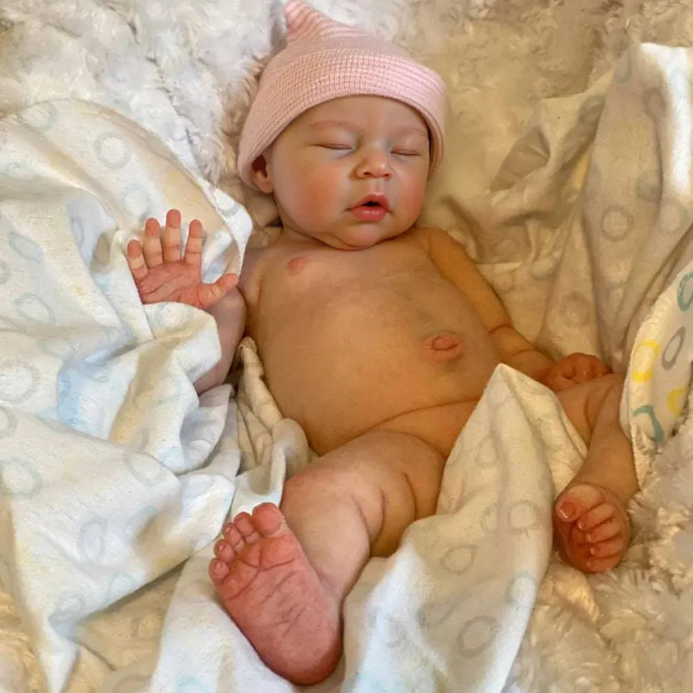 12"&16" Flexible Solid Platinum Liquid Full Silicone Reborn Doll Baby Girl Swindy, photograph 3
