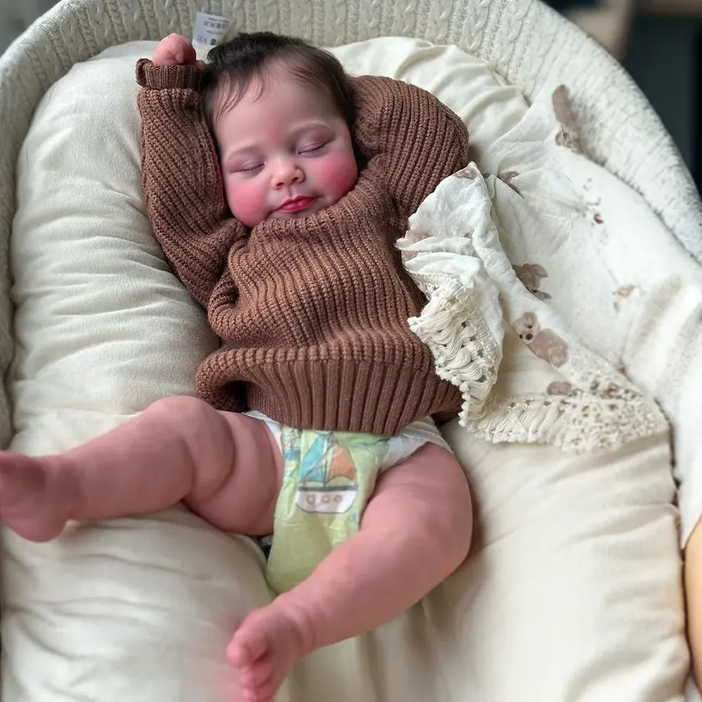 12"&16" Full Body Silicone Bendable Reborn Baby Boy or Girl Dolls Named Dollam, photograph 2