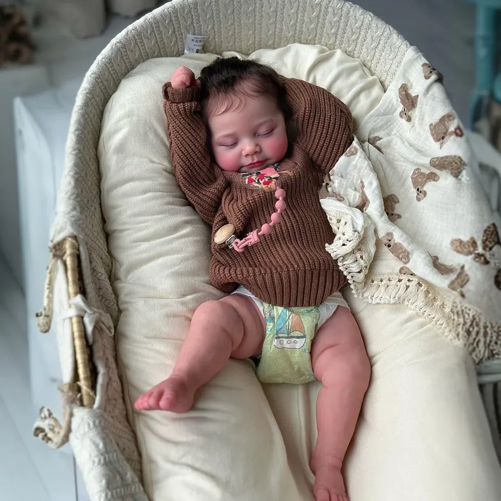 12"&16" Full Body Silicone Bendable Reborn Baby Boy or Girl Dolls Named Dollam, photograph 3