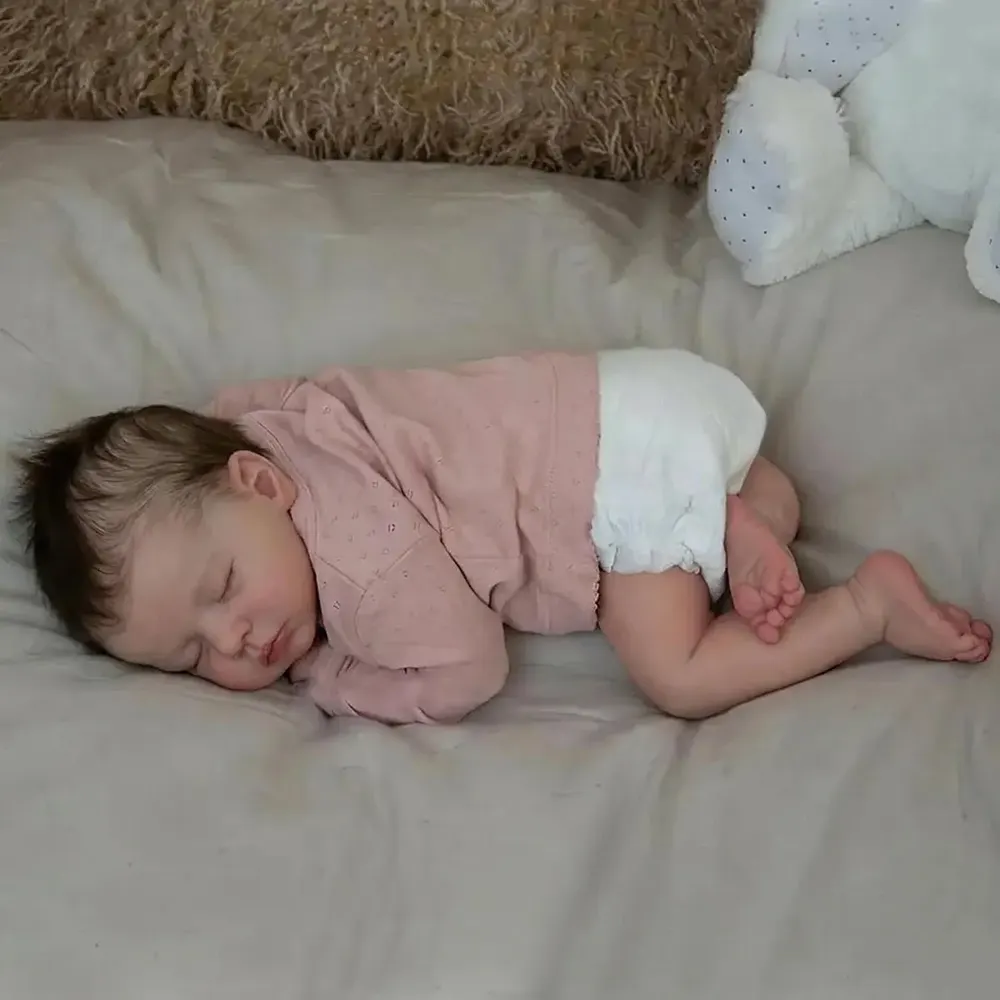 12"&16" Full Body Silicone Bendable Reborn Baby Doll Girl Elliot, photograph 2