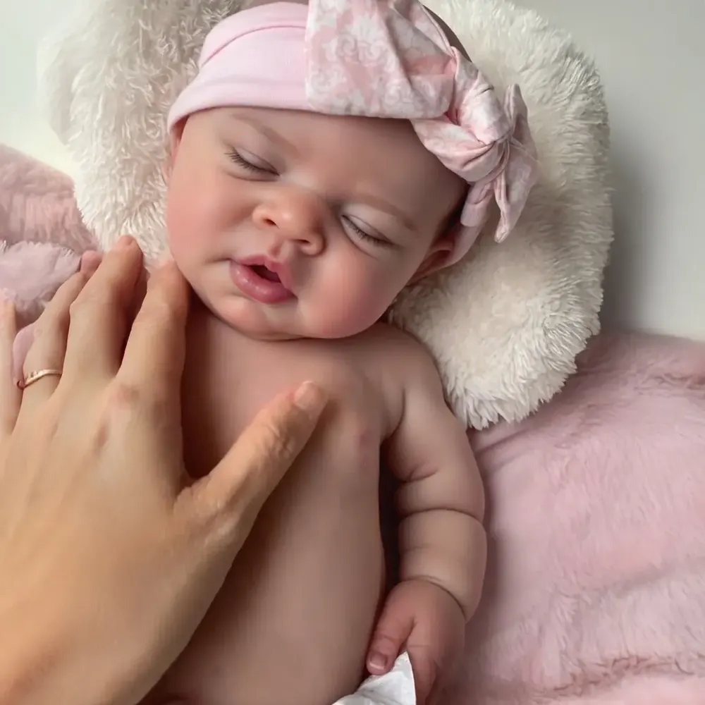 12" & 16" Full Body Silicone Newborn Baby Doll with Realistic-Touch, photograph 2