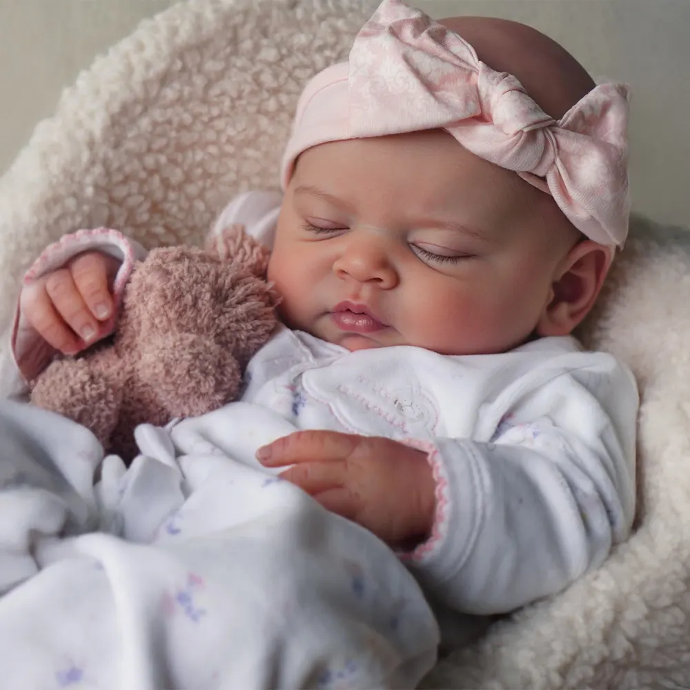 12" & 16" Full Body Silicone Newborn Baby Doll with Realistic-Touch, photograph 4