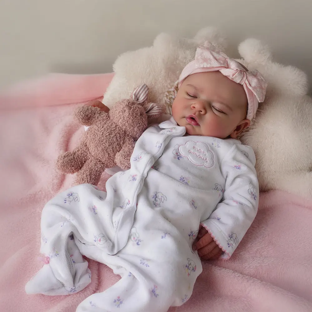 12" & 16" Full Body Silicone Newborn Baby Doll with Realistic-Touch, photograph 5