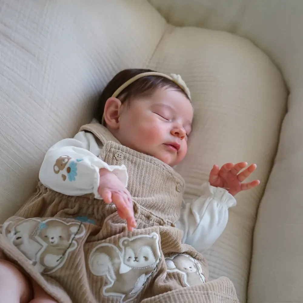 12" & 16" Full Body Silicone Reborn Baby Doll with Closed Eyes, photograph 4