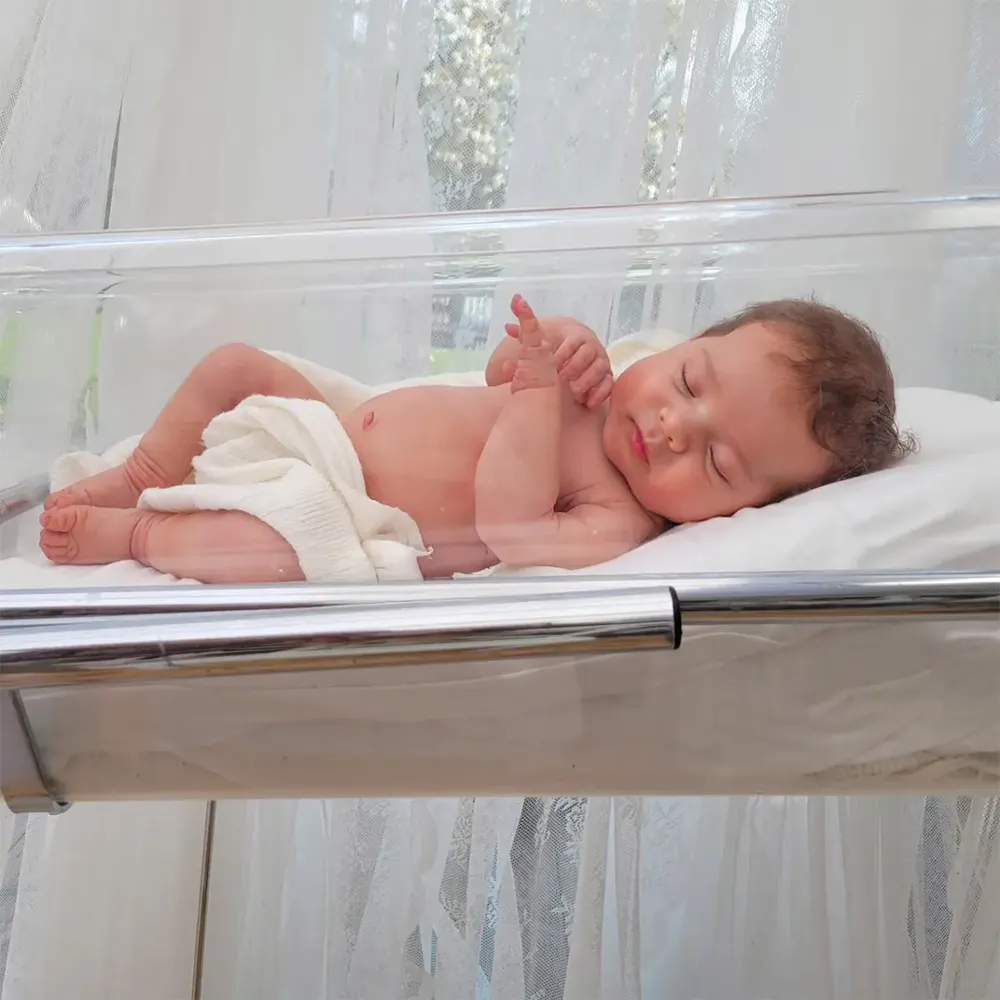 12"/16" Full Body Silicone Reborn Baby Doll with Totally Washable Body, photograph 4