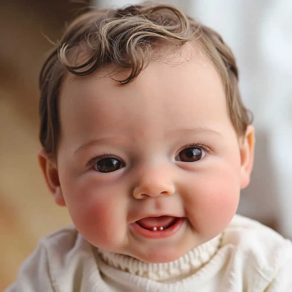 12"&16" Full Silicone Reborn Baby Doll Boy or Girl Mader and Vikor- Flexible, photograph 3