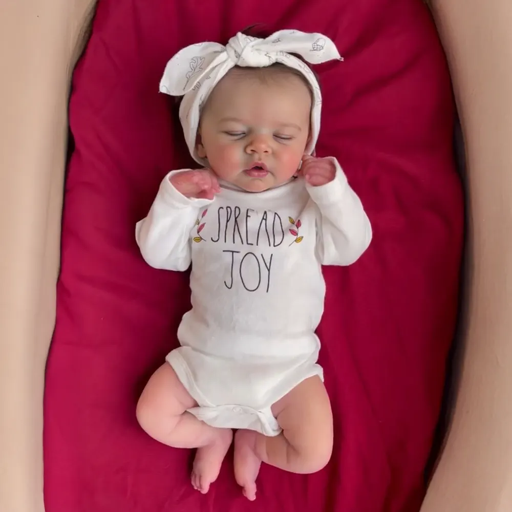 12" & 16" Full Silicone Reborn Baby Doll with Realistic Features and Supple Texture, photograph 3