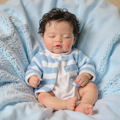12"&16" Fully Squishy Baby Boy or Girl, Lifelike & Realistic Handmade Soft Silicone