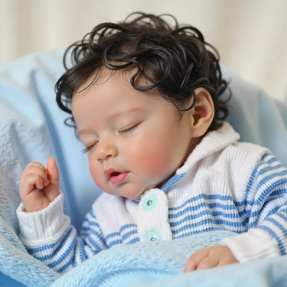 12"&16" Fully Squishy Baby Boy or Girl, Lifelike & Realistic Handmade Soft Silicone, photograph 3