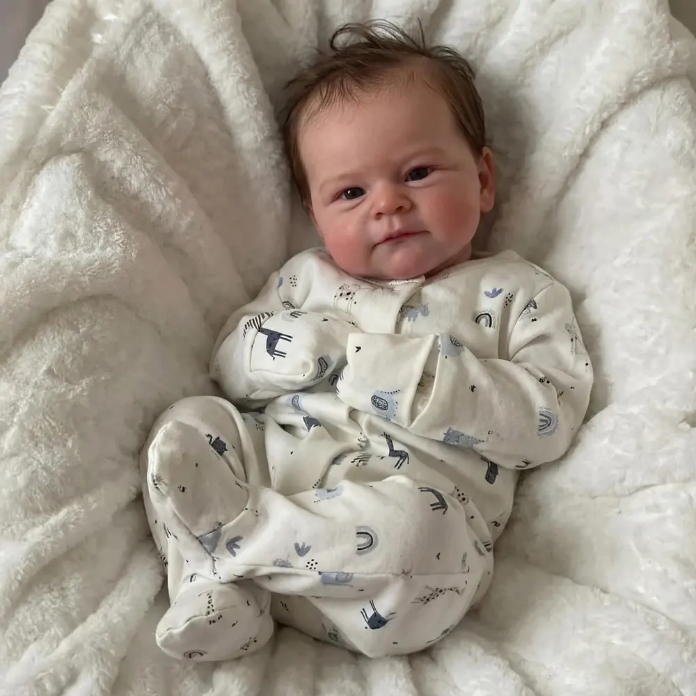 12"&16" Fully Squishy Super Realisitc Reborn Baby Boy Tukaba, photograph 2