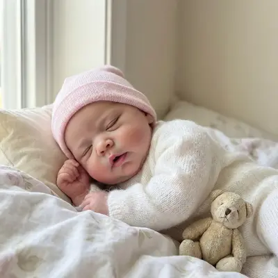 12 & 16" Silicone Baby Doll Boy or Girl with Closed Eyes Newborn Style Made