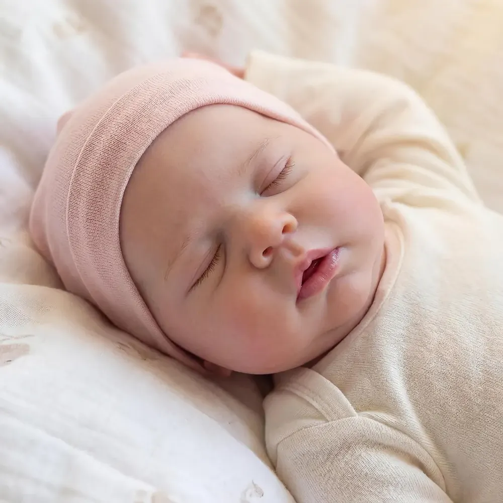12 & 16" Silicone Newborn Doll Closed Eyes with Rooted Hair Option with a Quiet, photograph 3