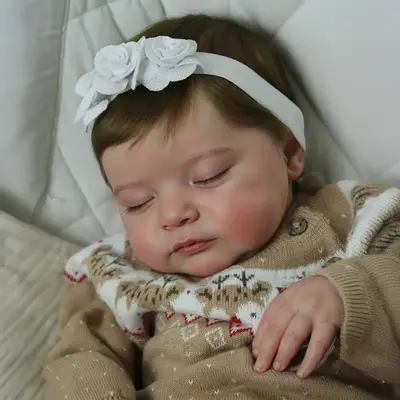 12" & 16" Lifelike Look Baby with Soft Silicone Body Baby Doll