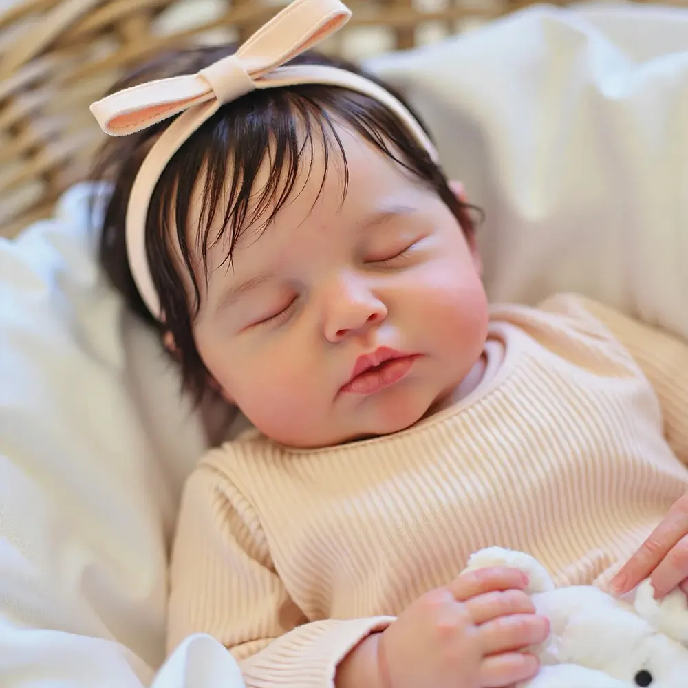 12" & 16" Lifelike Reborn Baby Doll with Tender Face and Soft Limbs, photograph 2