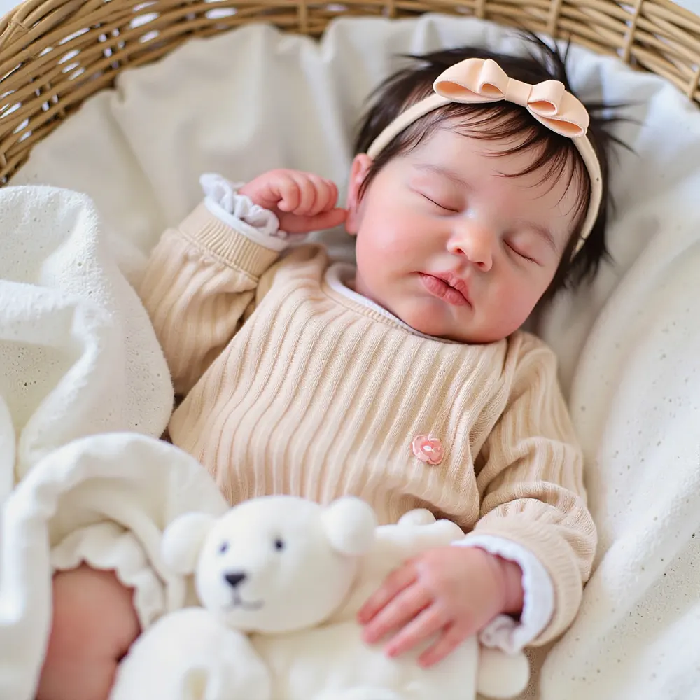12" & 16" Lifelike Reborn Baby Doll with Tender Face and Soft Limbs, photograph 5