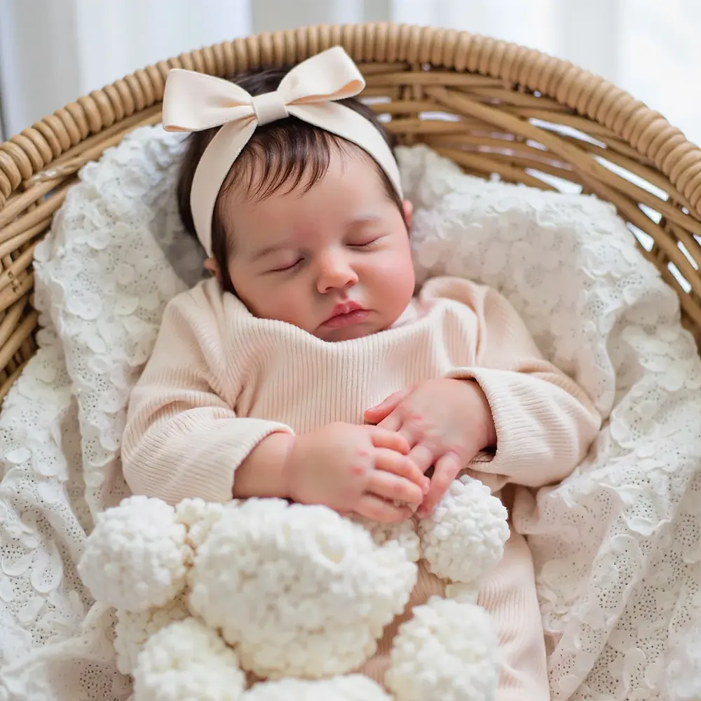12" & 16" Lifelike Reborn Baby Doll with Tender Face and Soft Limbs, photograph 6