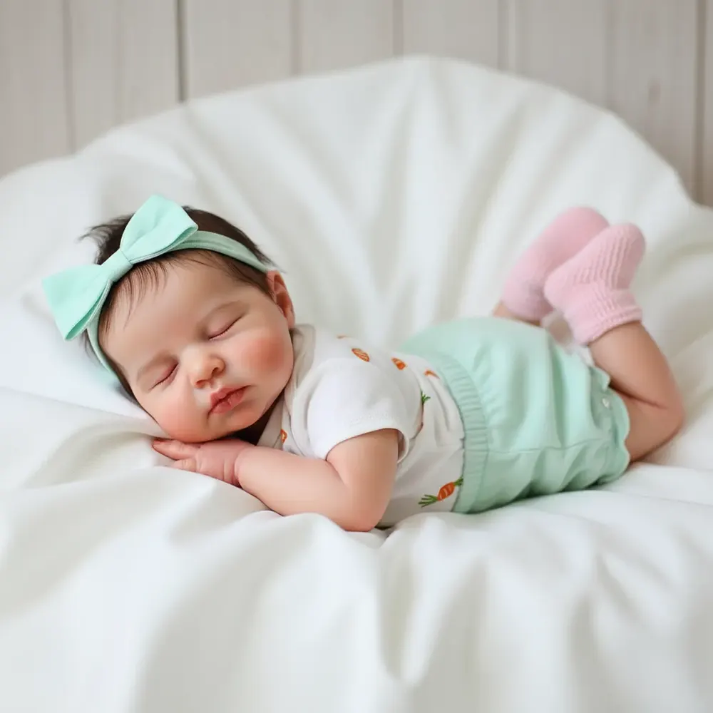 12" & 16" Lifelike True Looking Reborn Baby Doll with Rosy-Round Cheeks, photograph 2