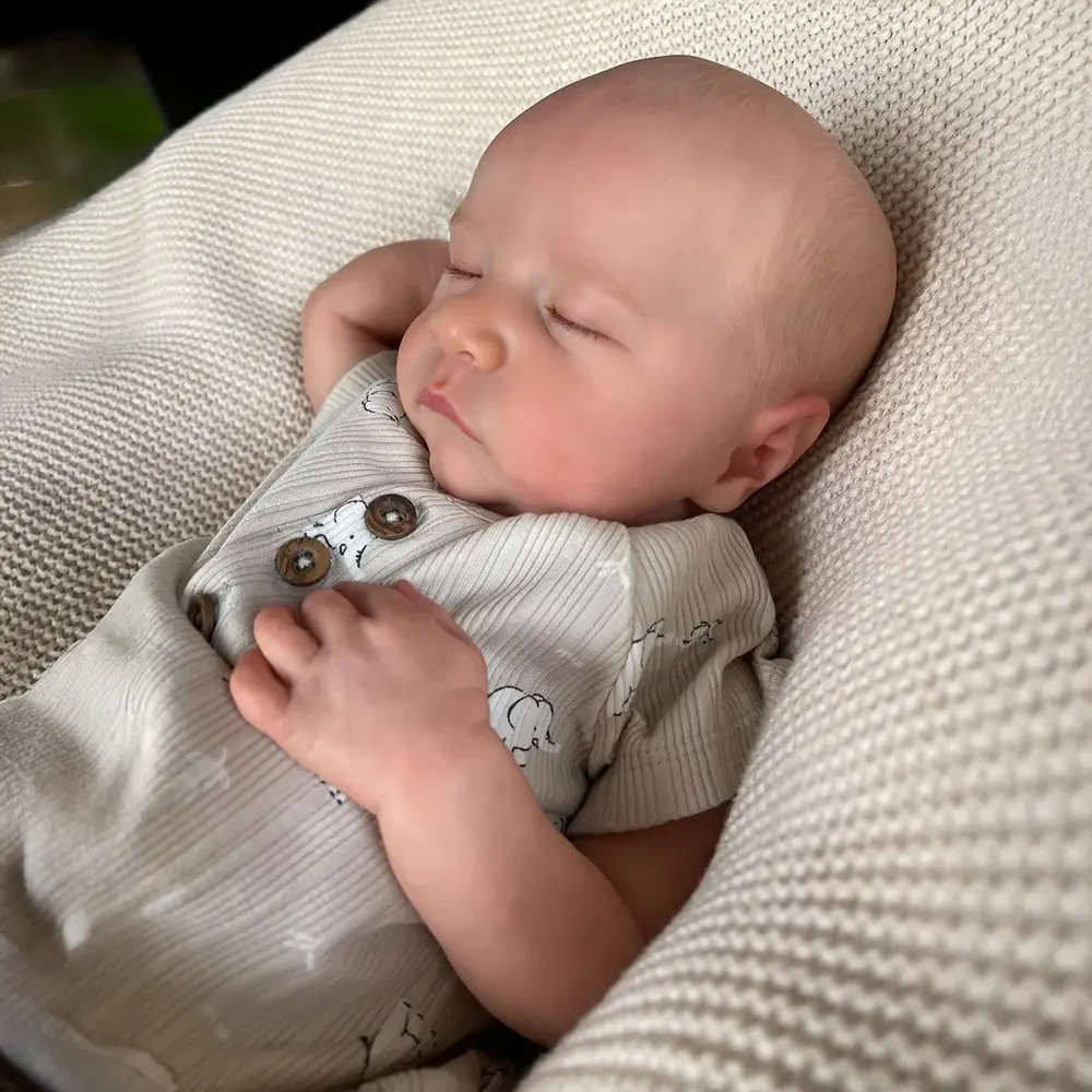 12"&16" Newborn Cute Boy or Girl Doll, Full Flexible Silicone Reborn Baby Dolls, photograph 6