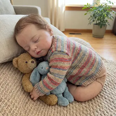 12"/16" Newborn Reborn Dolls with Realistic Silicone Body