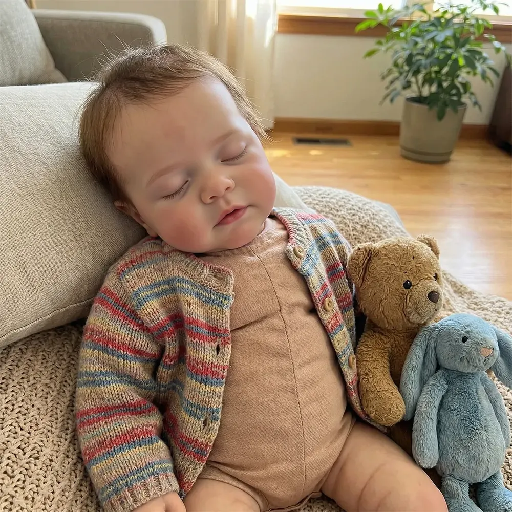 12"/16" Newborn Reborn Dolls with Realistic Silicone Body, photograph 2