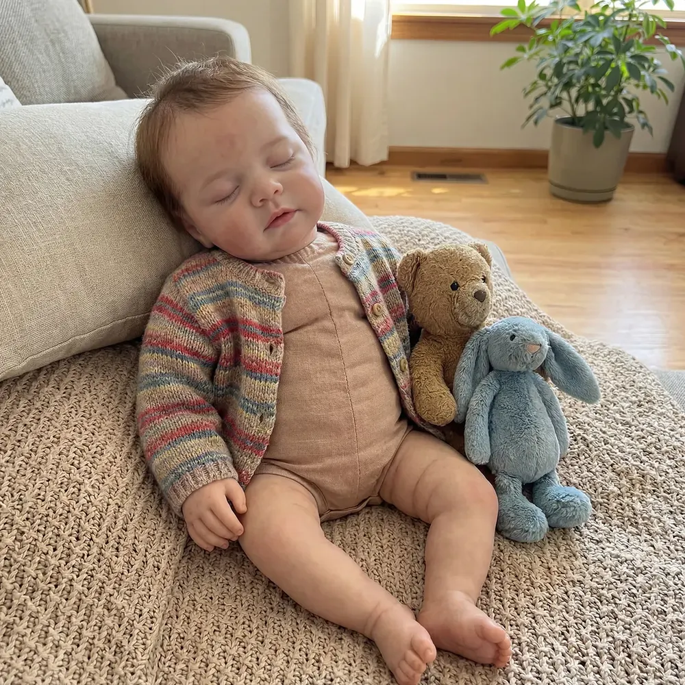 12"/16" Newborn Reborn Dolls with Realistic Silicone Body, photograph 5
