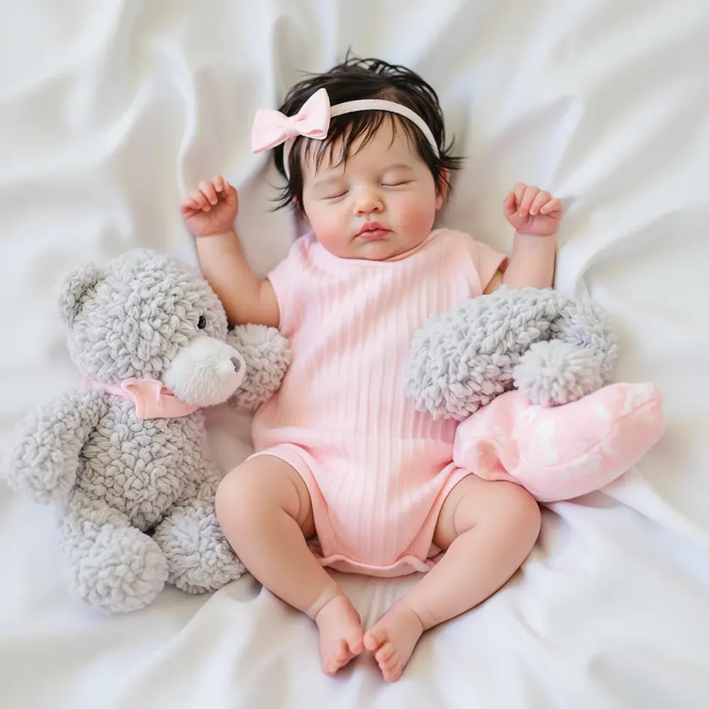 12" & 16" Real-Feel Silicone Reborn Baby Doll Featuring Supple, photograph 2