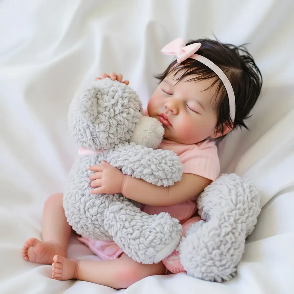 12" & 16" Real-Feel Silicone Reborn Baby Doll Featuring Supple, photograph 4
