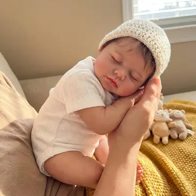 12" & 16" Realistic Full Silicone Reborn Baby Doll with Soft Touch
