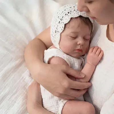 12" & 16" Reborn Baby Dolls with Soft, Supple Texture and Realistic Facial Details