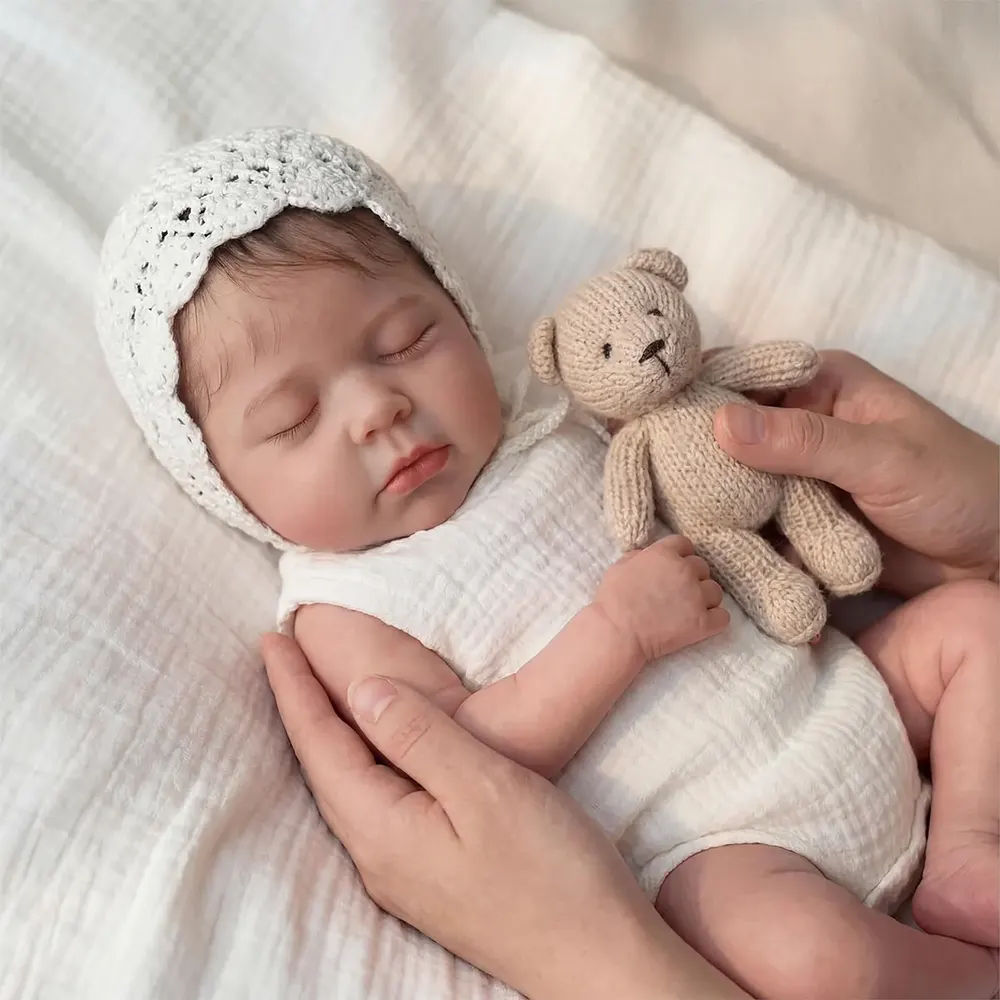 12" & 16" Reborn Baby Dolls with Soft, Supple Texture and Realistic Facial Details, photograph 2