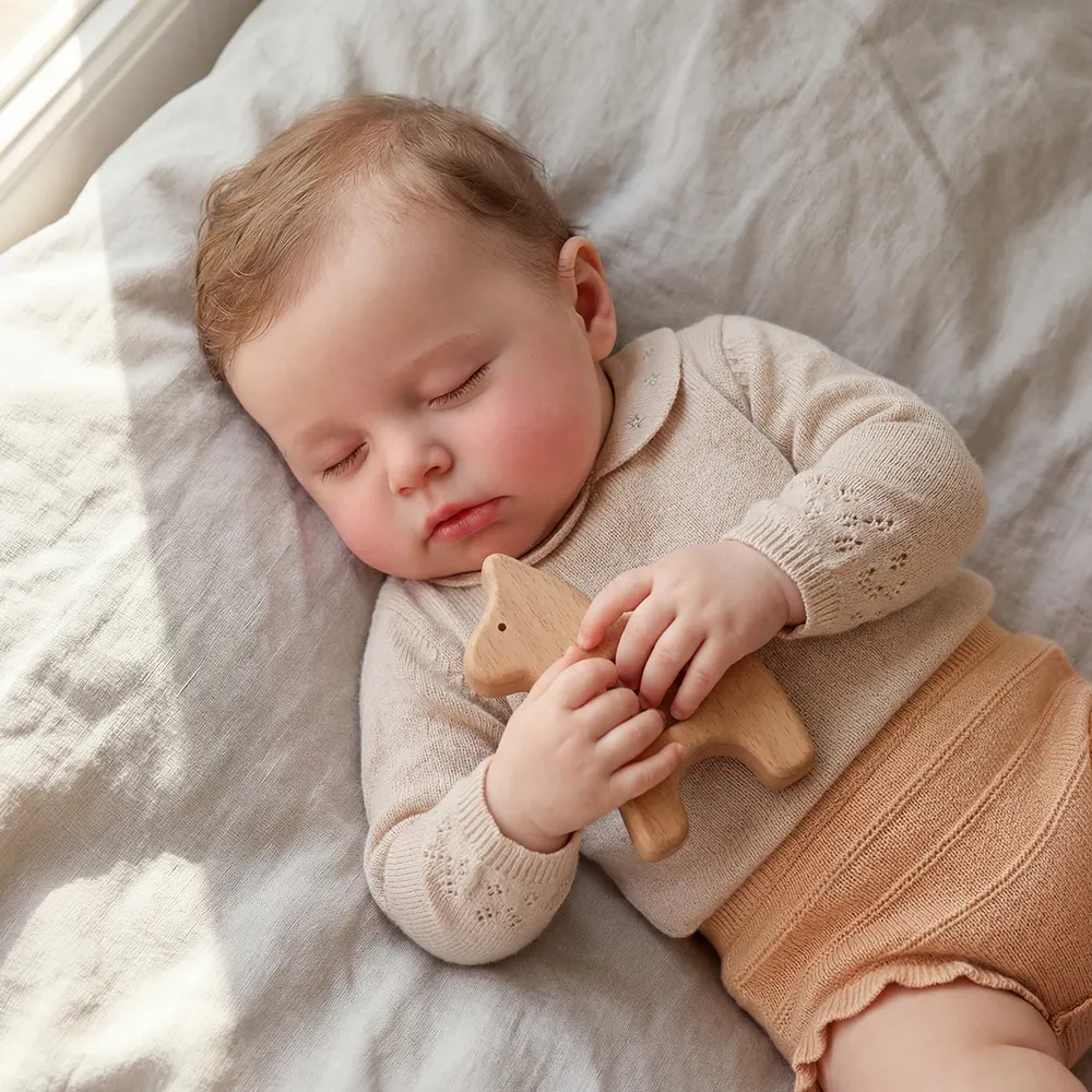 12"/16" Reborn Baby Girl with Plump Face, Newborn Silicone Dolls, photograph 2